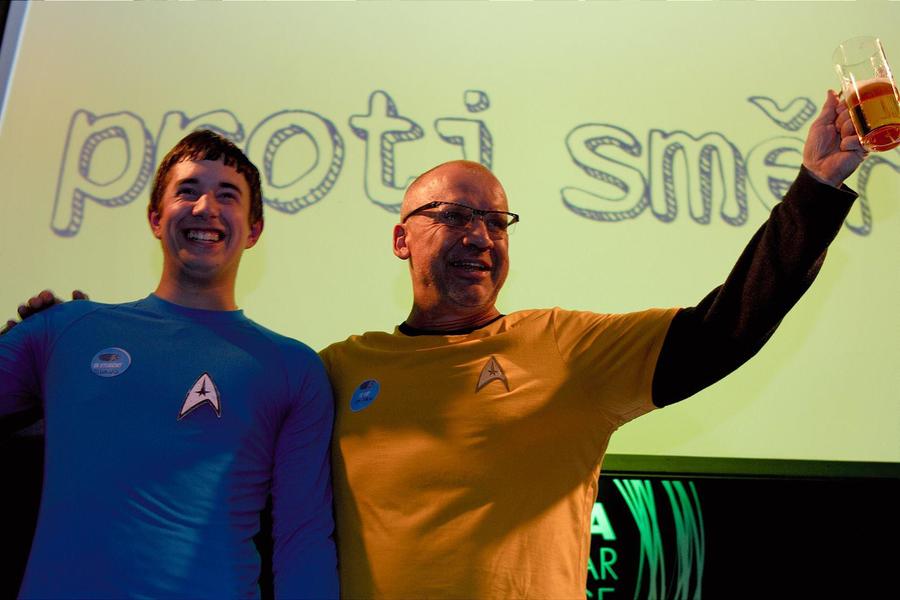Capt. Kirk a Spock